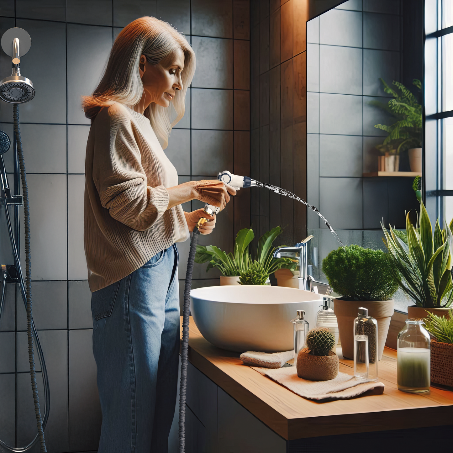 The Watering Vine® - Indoor Hose For Shower