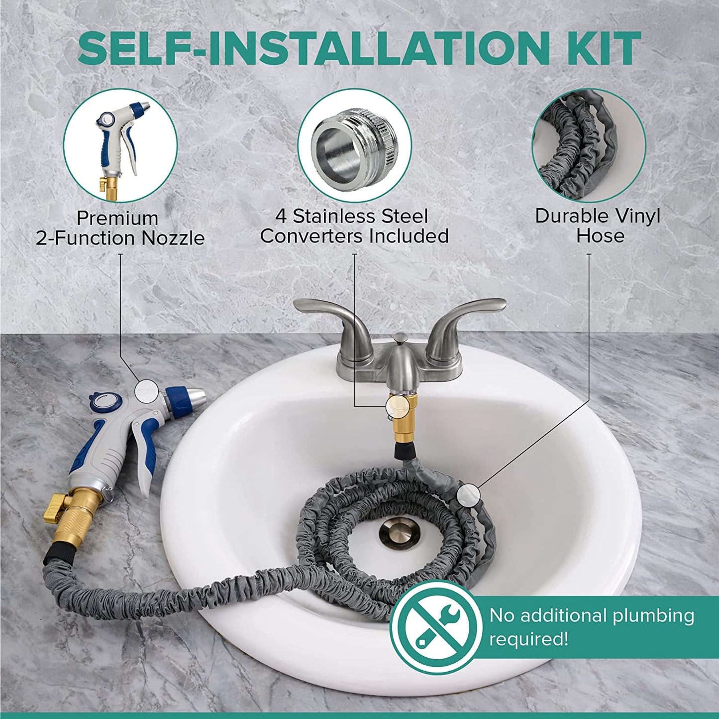 Indoor Watering Hose For Faucet