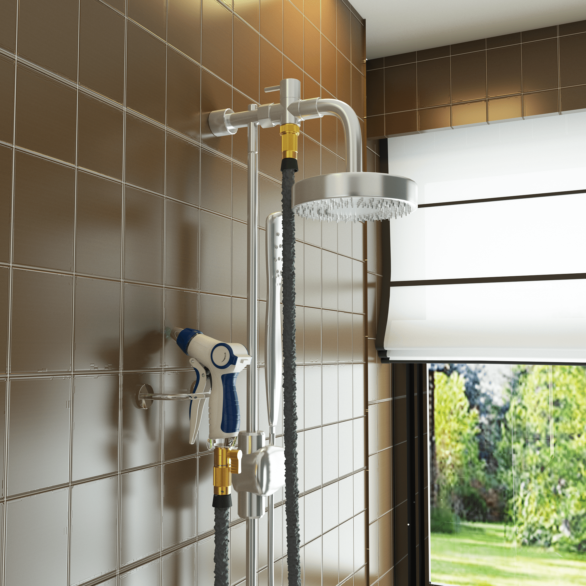 The Watering Vine - Indoor Hose For Shower