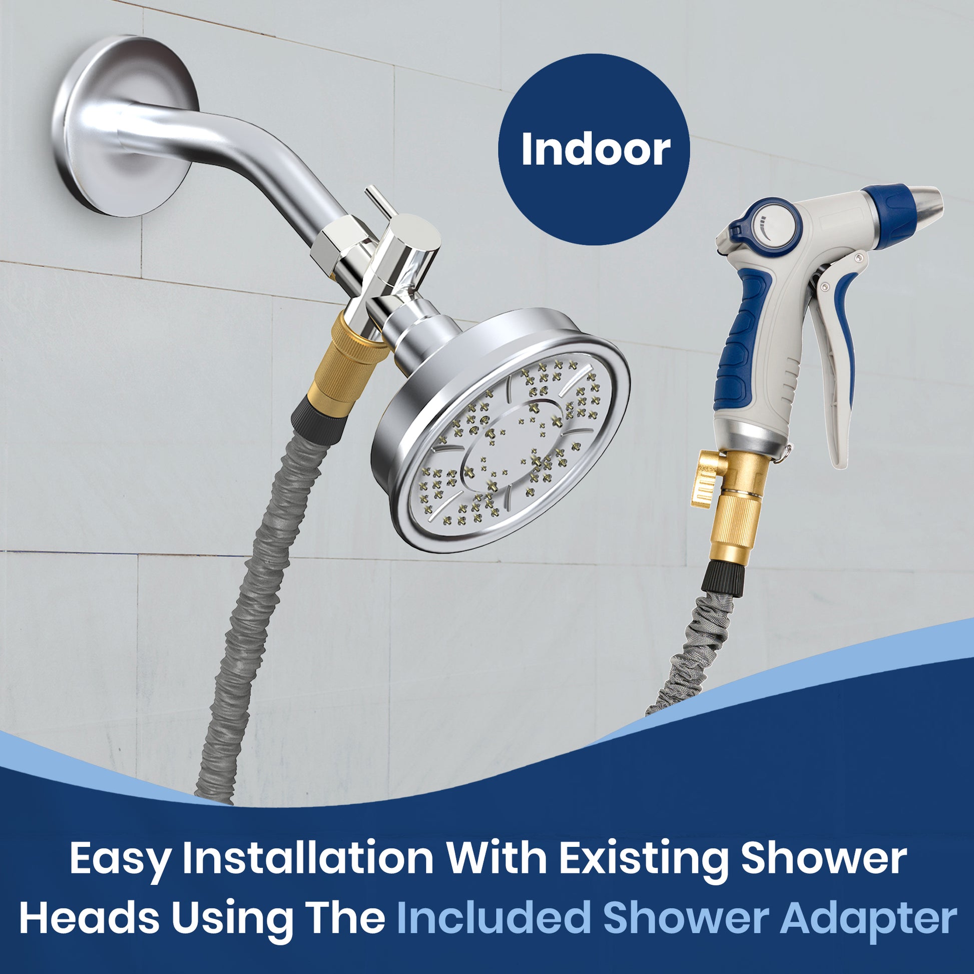 indoor garden hose with sprayer The Watering Vine® - Indoor Hose For Shower